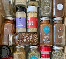 Say goodbye to your unruly spice drawer for good with her easy storage trick