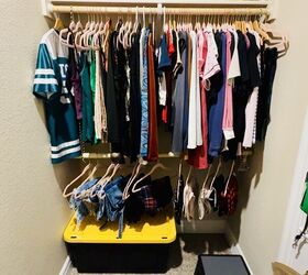 double your closet space
