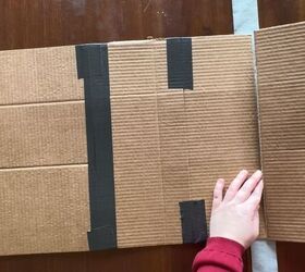 Assemble panels by taping them together