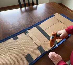 Wrap with fabric