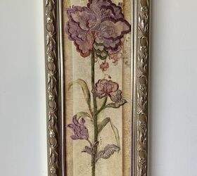 The useful (and beautiful!) way she upgraded this old picture frame