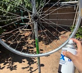 Watch how this dingy old tire upgraded her front door in a really unique way