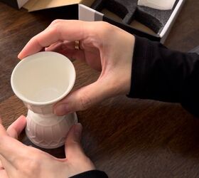 Instead of using them for drinking, she transforms this set of mini coffee cups into something SO beautiful in just 10 minutes
