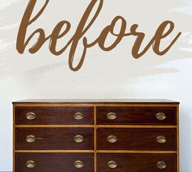 How this cabinet got a fresh update with this fun and often overlooked technique
