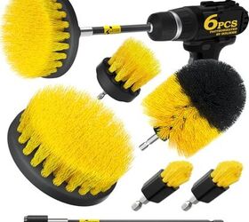 12 genius cleaning tools youll want before memorial day guests arrive, 8 Holikme Drill Brush Power Scrubber Cleaning Brush Set