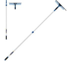 window cleaning finds that help your home sparkle before summer, 8 Unger Professional 2 in 1 Squeegee and Scrubber