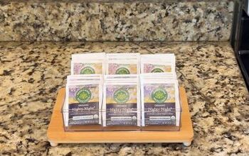 How to Turn Dollar Tree Holders Into a Cute DIY Teabag Organizer