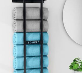 towel storage ideas that make your bathroom feel more like a spa, 6 STWWO Towel Racks