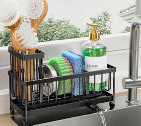 kitchen organizers that free up space before hosting season, 2 Cisily Sponge Holder for Kitchen Sink