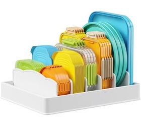 kitchen organizers that free up space before hosting season, 6 Lifewit Kitchen Cabinet Organizer