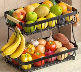 the best products for keeping summer produce fresh longer, 2 Sevenblue 2 Tier Large Fruit Basket