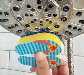 Scrub this 1 ingredient on your showerhead to make it work so much better