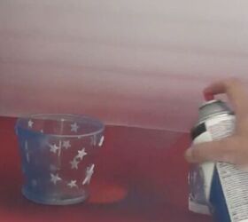 The easy and fun way to make Dollar Tree dishes and candle holders more patriotic for the 4th