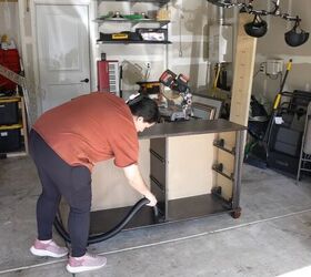 how i transformed a curbside dresser into a modern accent piece