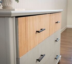how i transformed a curbside dresser into a modern accent piece