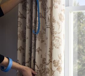 This might be the only hack you need to get your new curtains to hang straight every time
