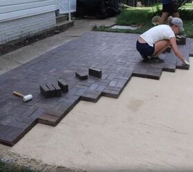how we turned glen gery pavers into a beautiful diy patio