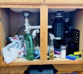 Watch under-the-sink clutter disappear with this easy and clever hack