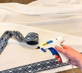 Make cheap curtains look SUPER high-end with her easy (no-sew!) trick