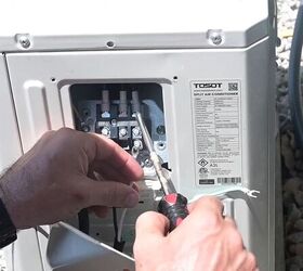 Installing the Tosot 12,000 BTU heat pump mini-split