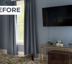 The trick that finally stopped their TV from being the room's biggest eyesore.