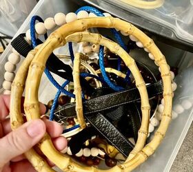 Grab all your old purse handles, you're about to do something REALLY cool