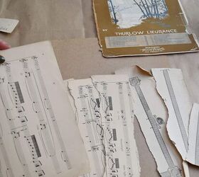 The gorgeous reason this DIYer is cutting strips of sheet music (and why you should, too!)