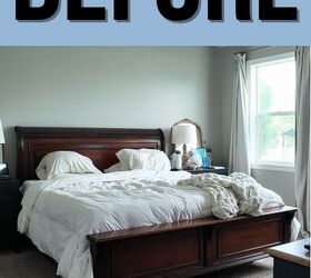The modern bed frame makeover we did NOT see coming