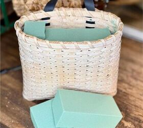 Skip the wreath this fall and do this with a basket instead