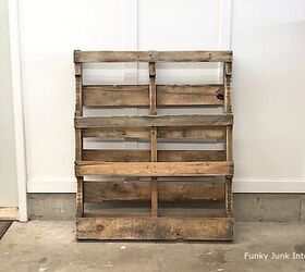 The super useful reason why everyone should drill a pallet to their shed