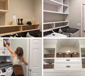 Make your laudry room more enjoyable to be in with this useful storage trick