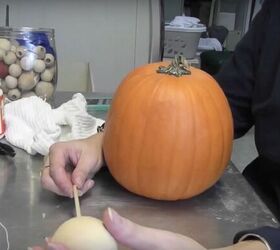 This might be the coolest way to use a pumpkin for decor AFTER Halloween