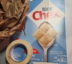 Don't even think about tossing that empty cereal box until you this stunning decor idea