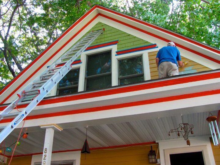 name that style, window treatments, windows, Sorry no inside pics at this time but here is an outside pic
