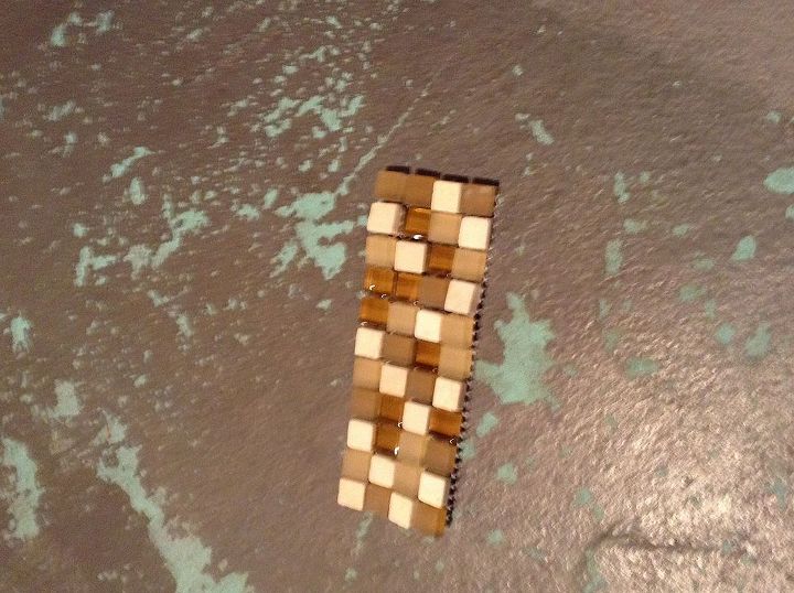 q repurposing small decorative tiles, crafts, repurposing upcycling, tiling