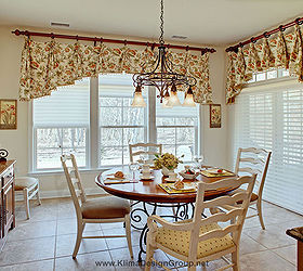 french country breakfast room, home decor, kitchen design, French country house styled breakfast room is the owner s favorite spot for reading a newspaper in the morning Its fabrics are light bright and pretty