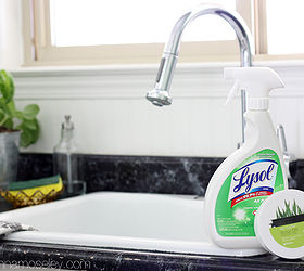 how to clean the kitchen sink, cleaning tips, kitchen design