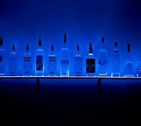led lighted wall mounted liquor shelves bottle display, WALL LIQUOR BOTTLE DISPLAY