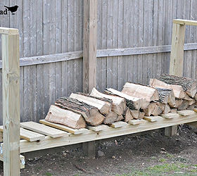 diy log holder, diy, woodworking projects, A good base that won t hold water