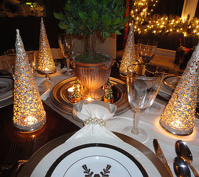 holiday dining room ralph lauren amp goodwill, christmas decorations, seasonal holiday decor, The lights of the season