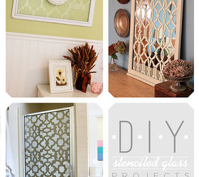 diy project stenciling on glass, crafts, doors, electrical, home decor, DIY Stenciled glass projects