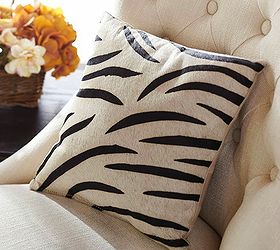 easy diy no sew pillows out of place mats, crafts, home decor, living room ideas, PotteryBarn Inspiration Pillow