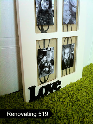 cabinet door collage, crafts, home decor, repurposing upcycling