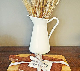 diy bread boards the perfect hostess gift, crafts, diy, how to, Packaged as hostess gift