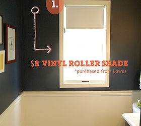 diy no sew fabric roller shade, home decor, window treatments, windows, Shade is the basic and super cheap Vinyl Roller Shade you find at lowes or home depot they cut to your dimensions You are buying for the mechanics not the vinyl shade