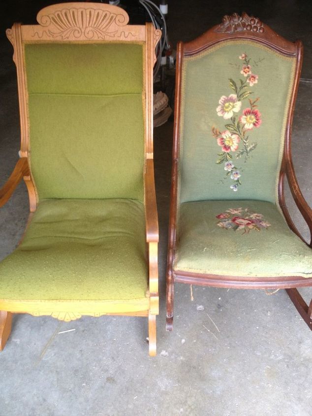 what would you do with these chairs, home decor, painted furniture