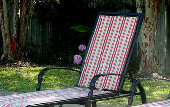 Refurbish your old chaise loungers