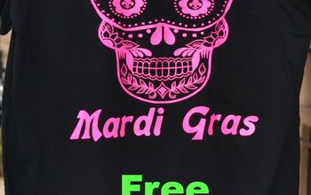 Mardi Gras Sugar Skull Printable