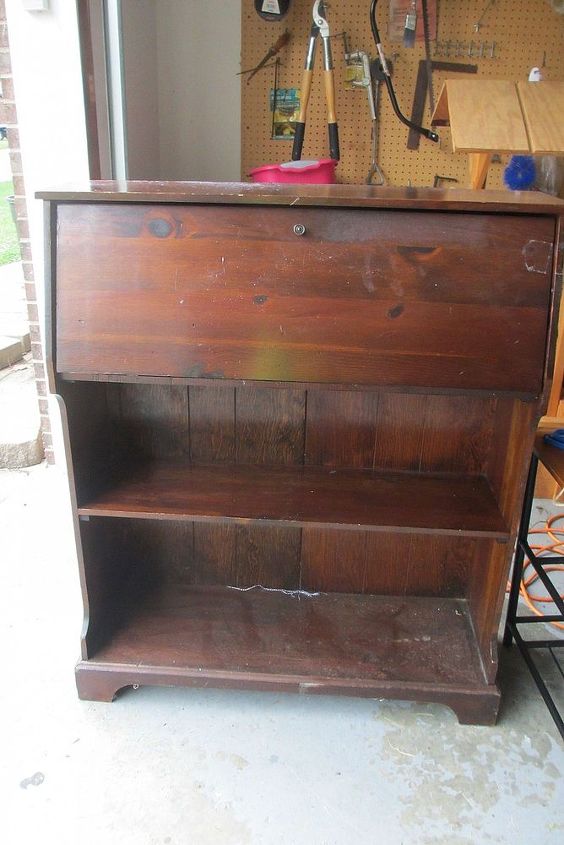 repurposing again, painted furniture, repurposing upcycling, It stands 42 in high and the shelves are 10 in deep