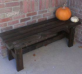 build a bench for 15, painted furniture, woodworking projects